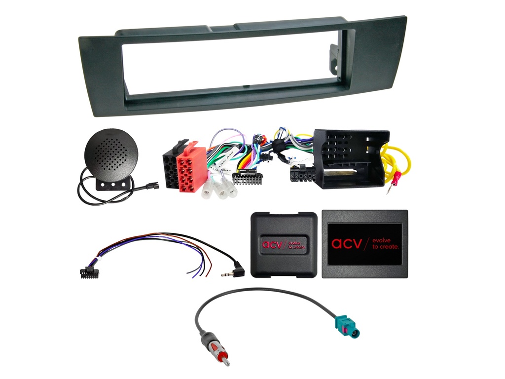 [1-DIN KIT BMW 1series/3series/X1/Z4 40Pin SWC/antenna] 611023-03-1