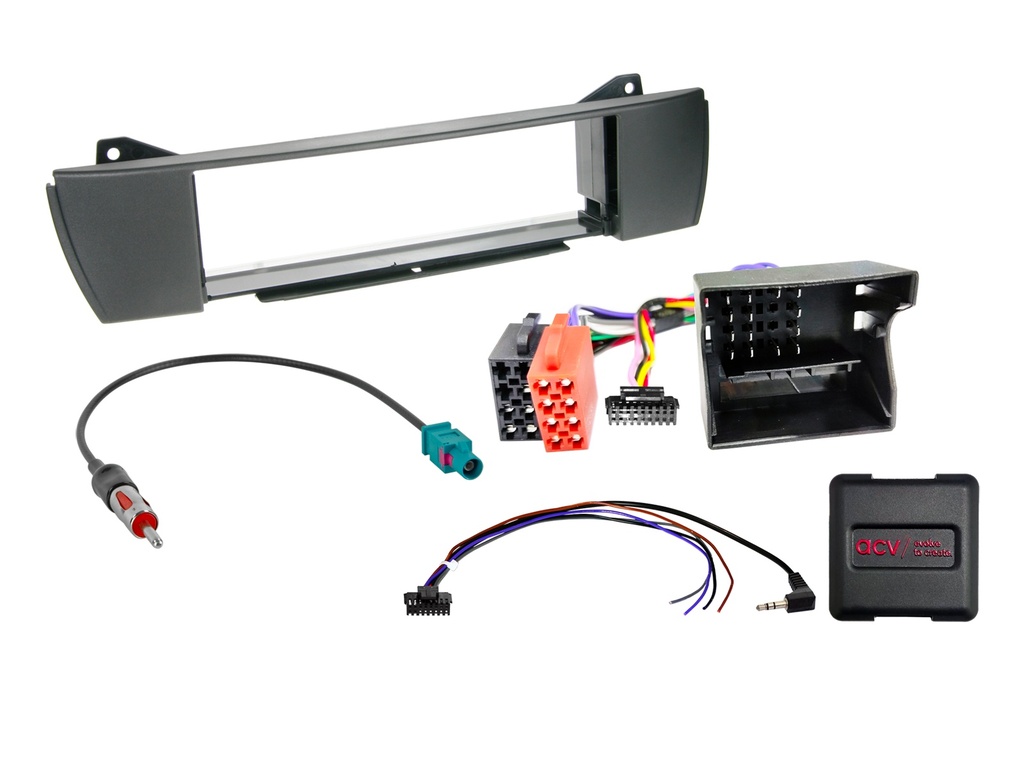 [1-DIN Kit BMW Z4(E85) 03/2002-08/2008SWC/antenna] 611023-04-1