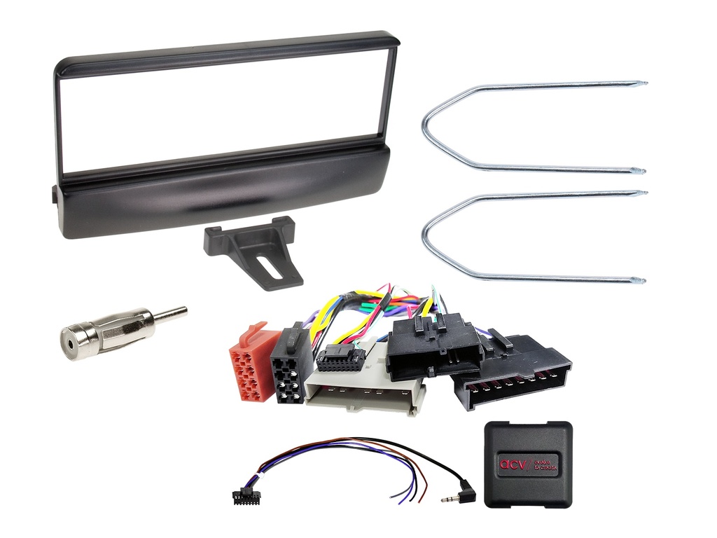 [1-DIN Kit Ford vehicles black 8Pin/8Pin/17Pin SWC/antenna] 611114-01-2