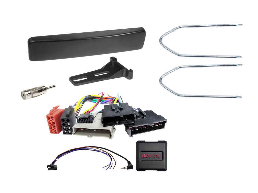 [1-DIN Kit Ford vehicles black 8Pin/8Pin/17Pin SWC] 611114-03-1