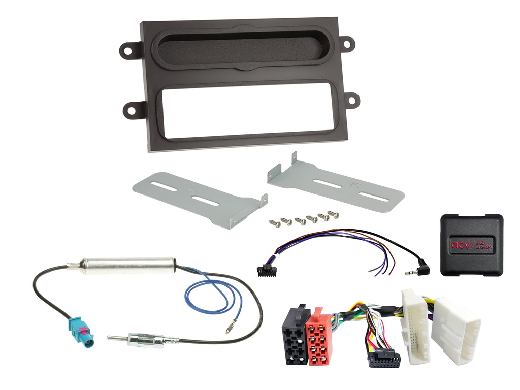 [1-DIN Kit Renault Twingo(AH) 09/2014-04/2019 SWC/antenna] 611250-19-1