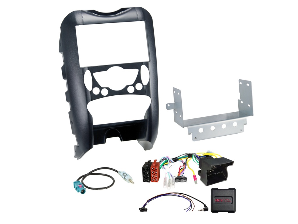 [2-DIN Kit BMW Mini (R55/R56/R57) 2007-2015 SWC/antenna] 621023-06-1