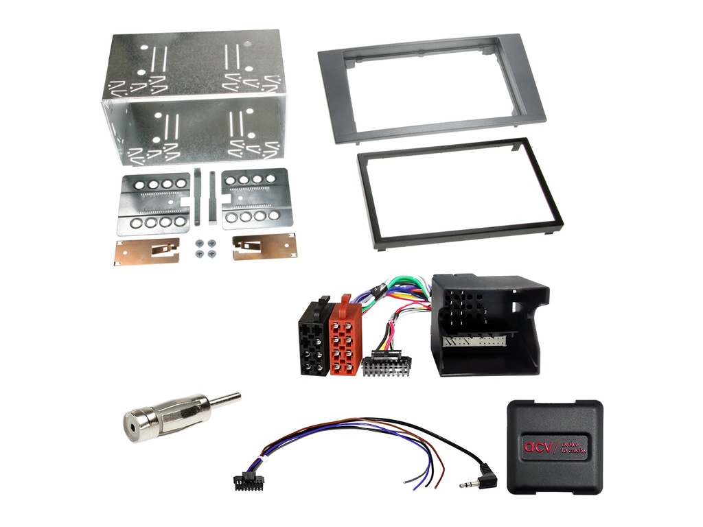 [2-DIN Kit Ford Mondeo 06/2003-04/2005 SWC/analogue/antenna] 621114-07-1