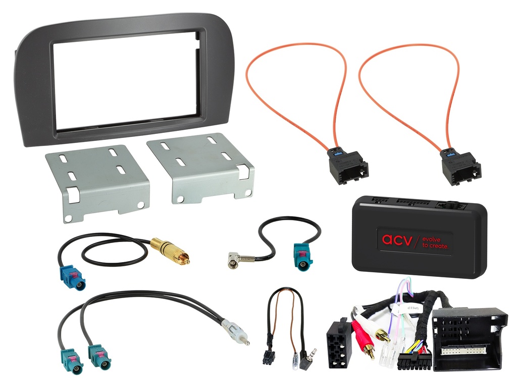 [2-DIN kit Mercedes SL-Class(R230) 2008-2011 SWC/antenna/Amp] 621190-25-2
