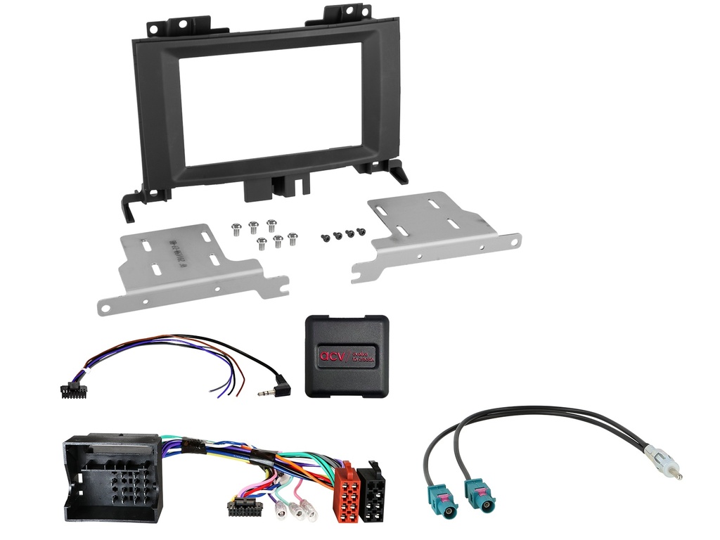 [2-DIN Kit Mercedes Sprinter(W906)/VW Crafter I SWC/antenna] 621190-27-3
