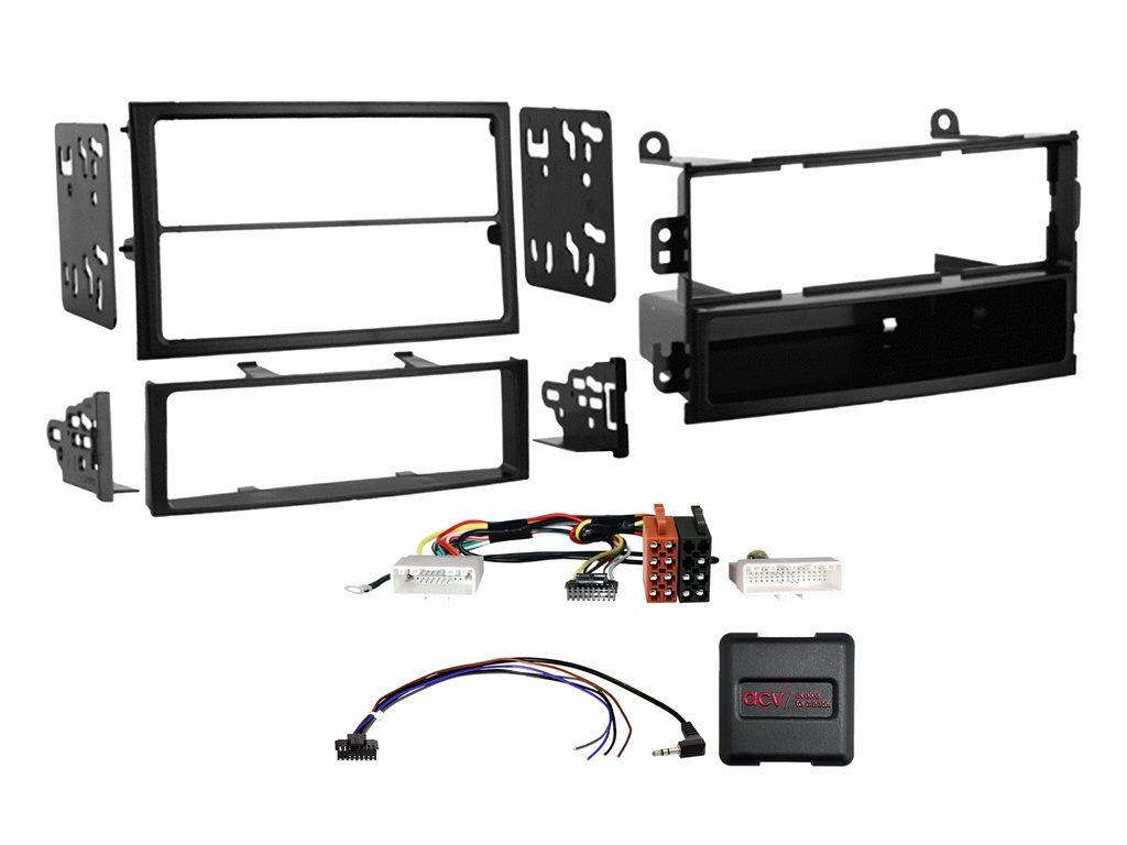 [2-DIN Kit with pocket Nissan 350Z(Z33) 10/2003-12/2005 SWC] 621210-15-1